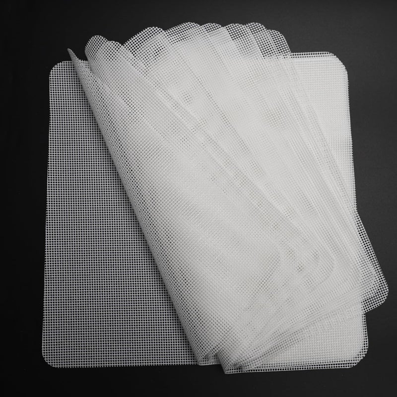Kispog Mesh Silicone Dehydrator Sheets, 11x11 in 10 Pcs/Sets for Food Dehydrator & Freeze Dryer (11x11 INCH Mesh Silicone Dehtdrator Sheet) - Image 1